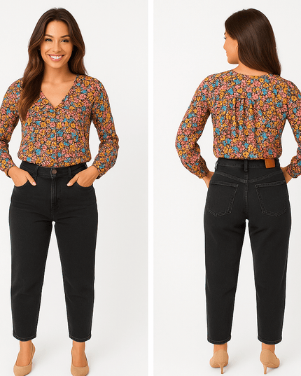 🌸 Bluse mit Blumenmuster – ONLY - Tiz Mode