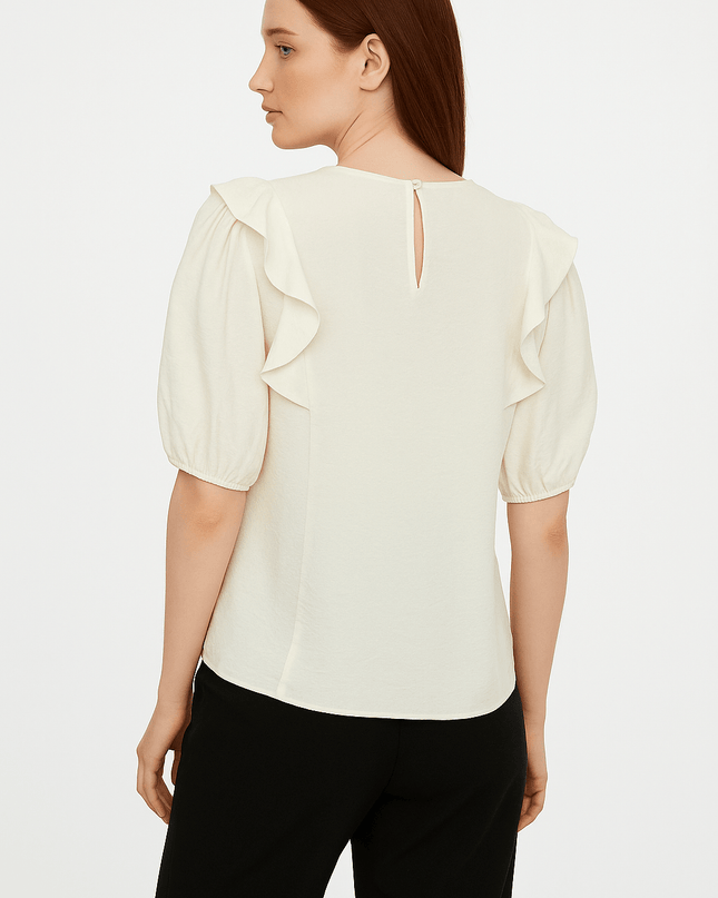 Bluse von JDY Weiß - Tiz Mode