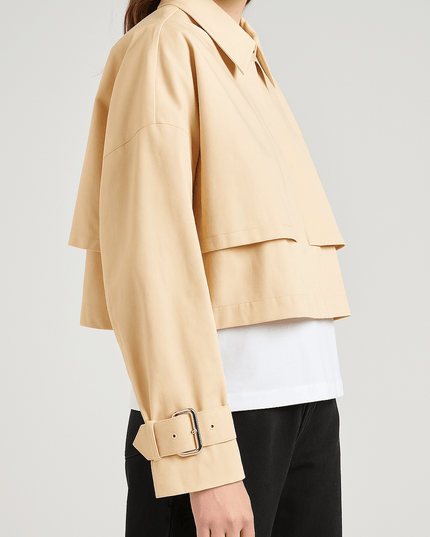 Calvin Klein Jacke Beige – Größe 40 (L) - Tiz Mode