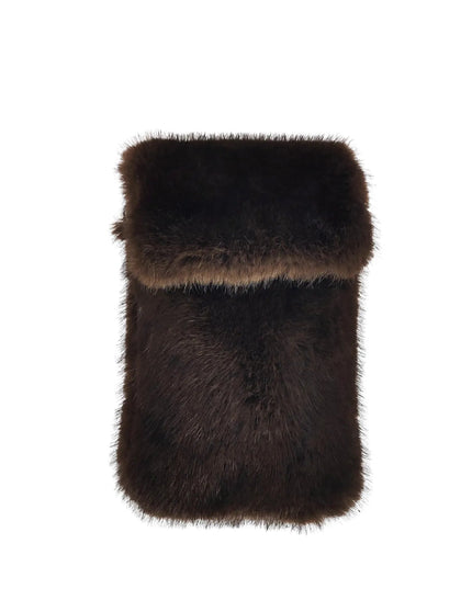 Damen - accessoire – Fell - Umhängetasche – 13×21×4 cm - Tiz Mode