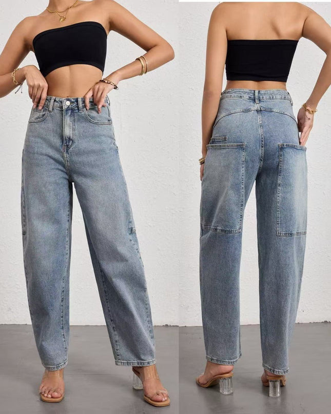 Damen - Balloon - jeans – Neue Kollektion - Tiz Mode