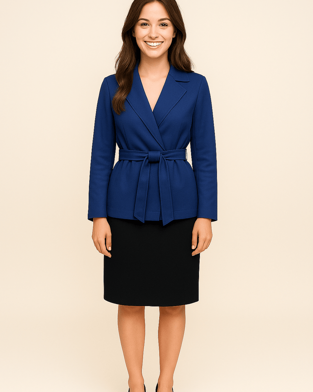 Elegante Blazerjacke in Patriot Blue – von VILA - Tiz Mode