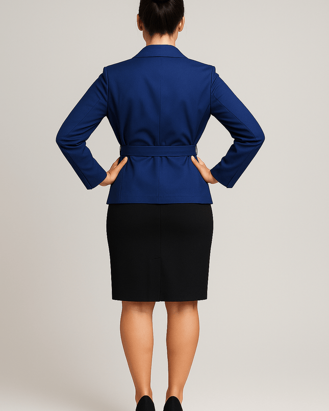 Elegante Blazerjacke in Patriot Blue – von VILA - Tiz Mode