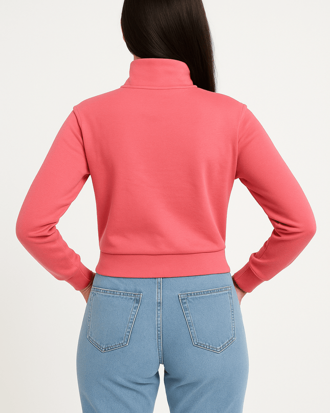 Fila Damen Sweatshirt Rosa - Tiz Mode