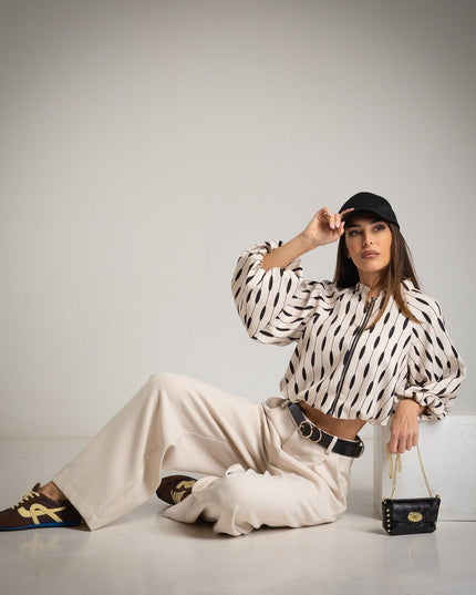 Gefütterter Raglan - Bomber „Tramontana“jacken - Tiz Mode