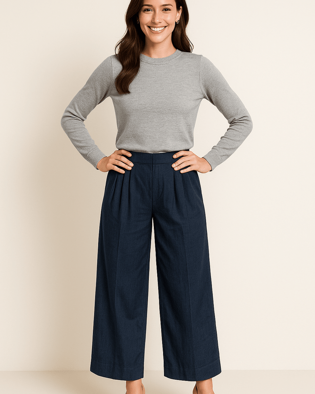 Graue Feinstrickpullover von Pieces – schlicht & bequem - Tiz Mode