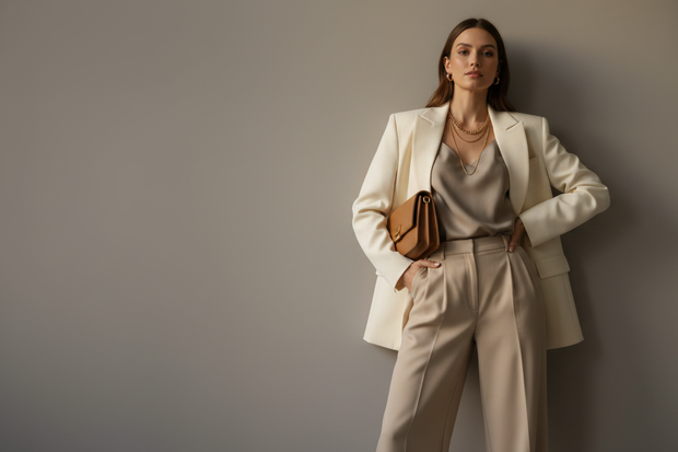 immagine banner con modella e sfondo stesso colore dell mio tema