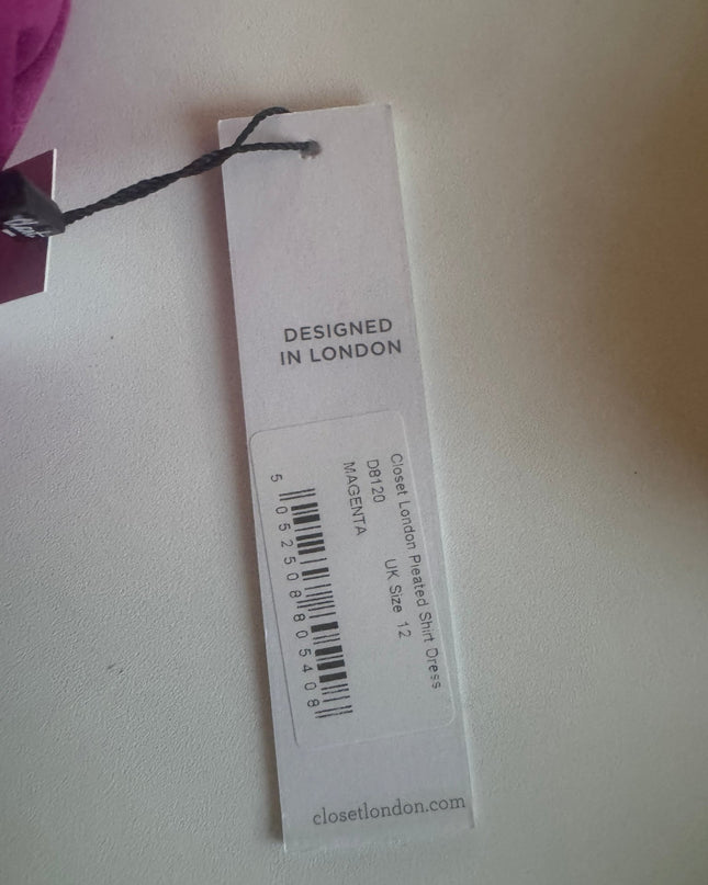 Kleid Magenta – Closet London - Tiz Mode