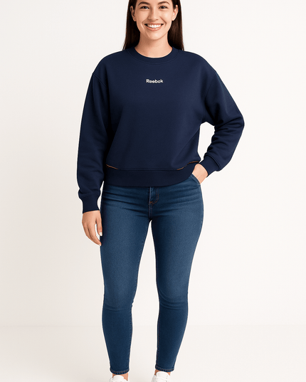 SWEATSHIRT Reebok Original Sweatshirt – Navy Blue - Tiz Mode